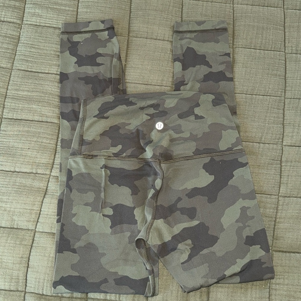 Lululemon Athletica Camouflage Leggings